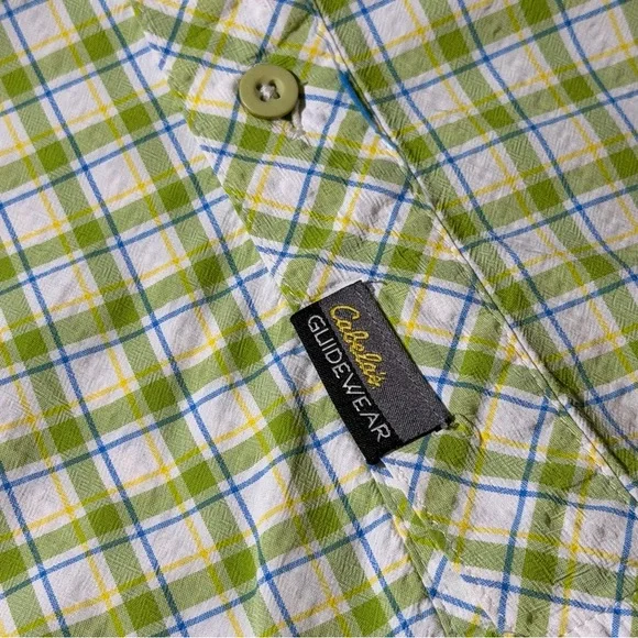 Cabela’s Guidewear Shirts Lot of 2 Men’s Large Plaid Outdoor Fishing Hiking - Picture 13 of 16